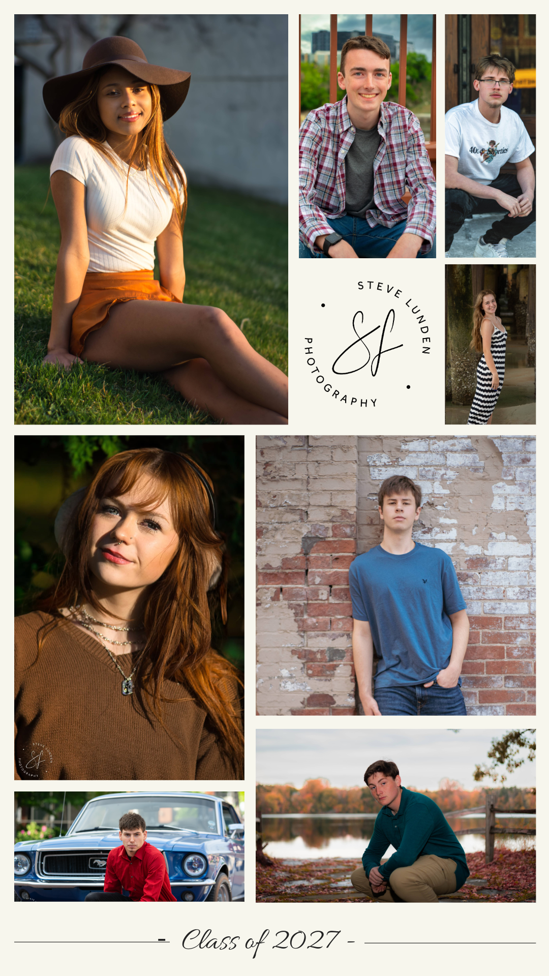 Twin Cities senior portrait portfolio